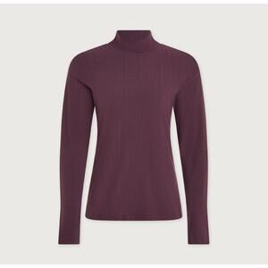 Varley Astrid Fitted Long Sleeve Turtleneck Tee Size Small